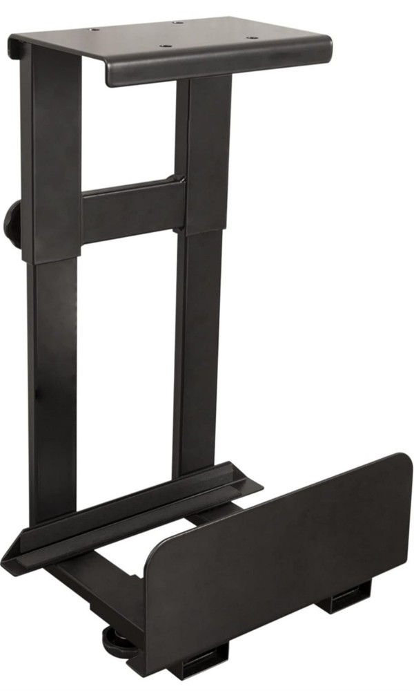 Stand Up Desk Store Adjustable CPU Desktop Computer Tower Holder Under Desk