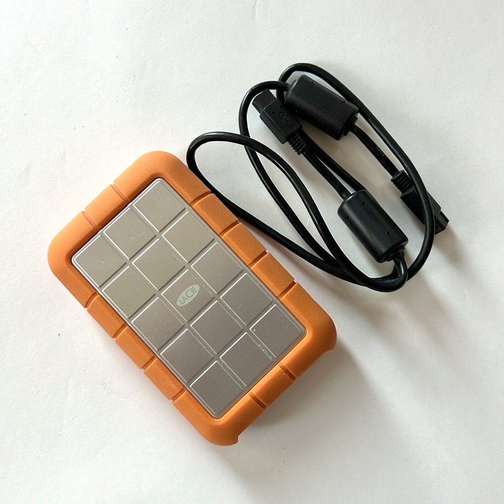LaCie Rugged 750GB FireWire/USB External Hard Drive - MINT condition