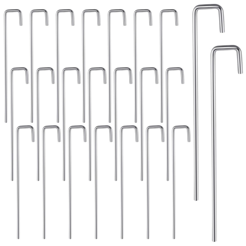 20-Piece Table Tennis Net J Pin Replacement Set for Sports Ping Pong Nets