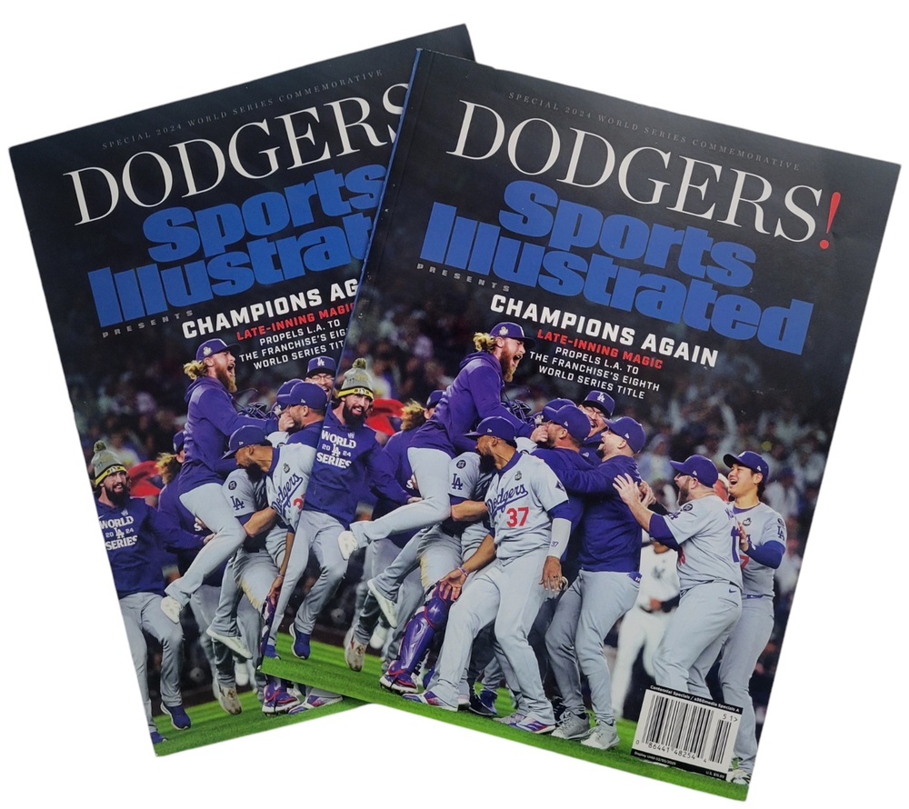 SPORTS ILLUSTRATED 2024 DODGERS MLB WORLD SERIES COMMEMORATIVE SHOHEI FREEMAN