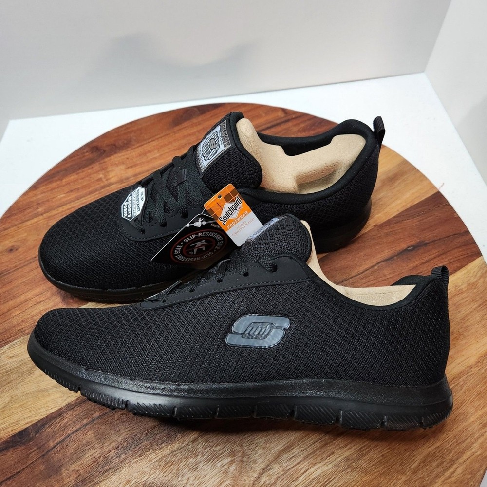 Skechers Ghenter Bronaugh slip resistant work shoe womens 9.5