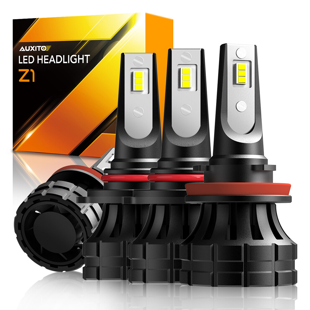 LED Headlights 9005 High Beam H8 Low Beam Bulbs Super Bright 6000K Xenon White