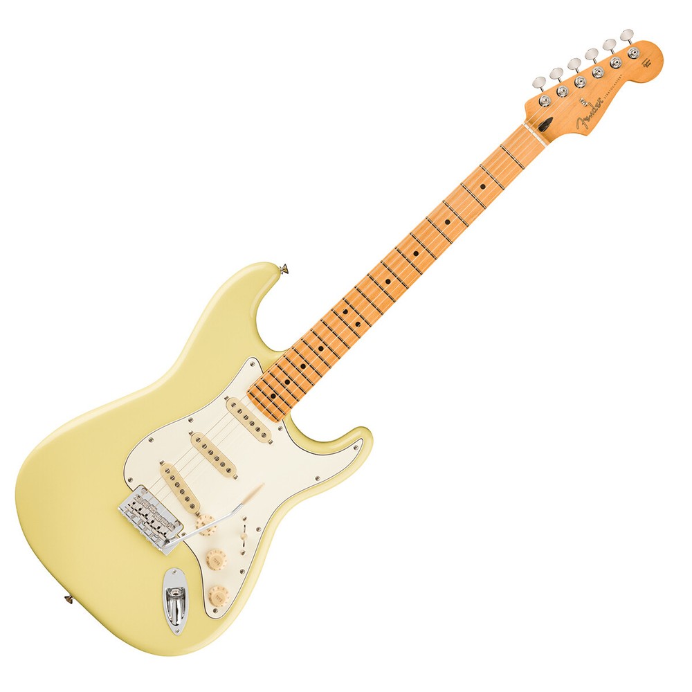 Fender Player II Stratocaster Hialeah Yellow Electric Guitar Stratocaster