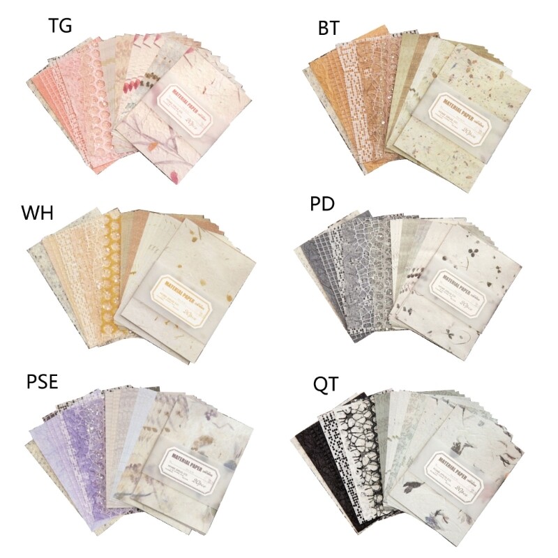 Decorative Background Paper for Scrapbooking Planner Journal Album Embellishment