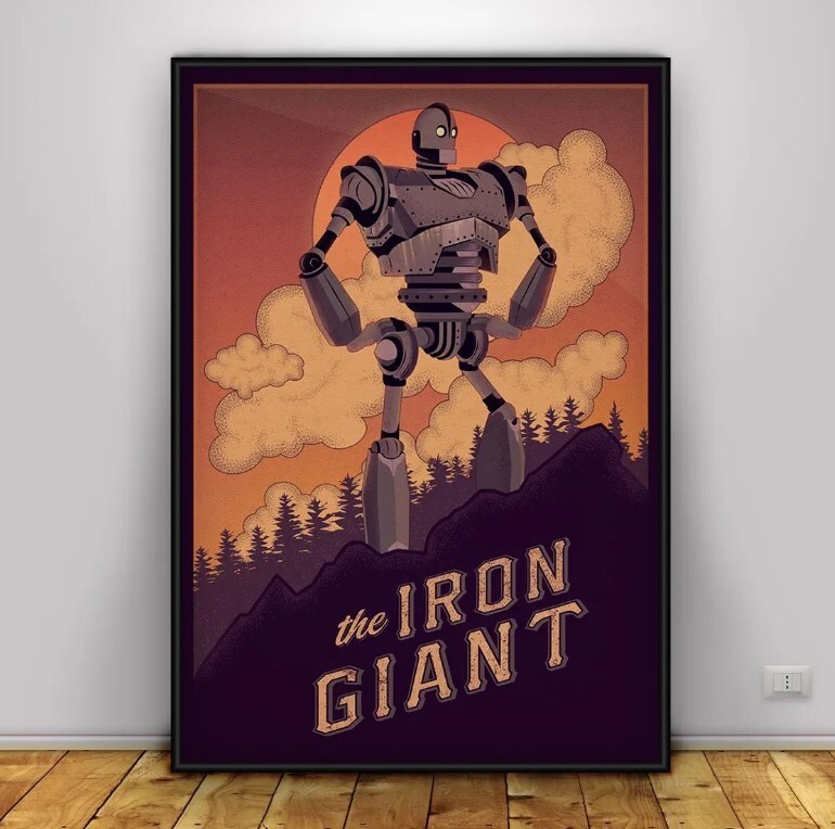 The Iron Giant Poster | Wall Art | Wall Prints | Home Decor 4