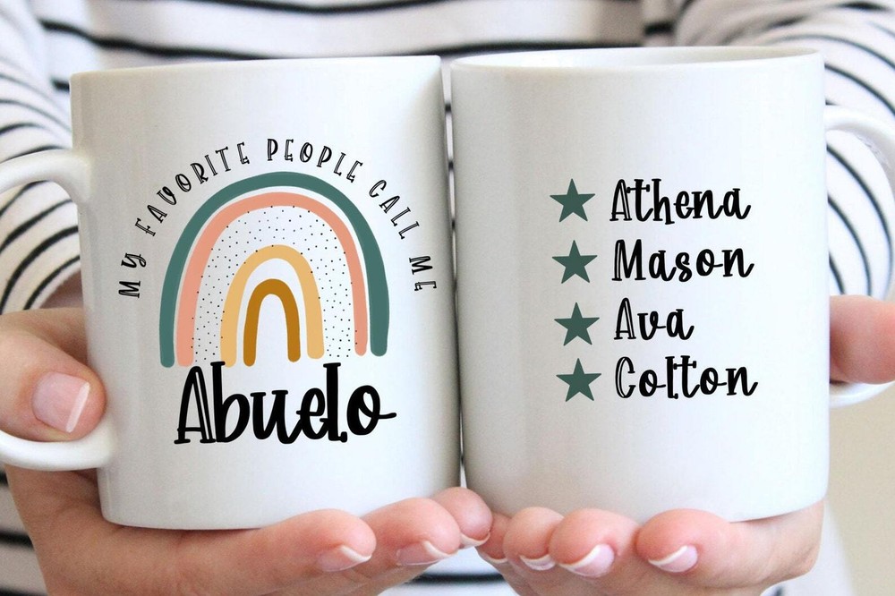 Personalized Gift For Abuelo My Favorite People Call Me Abuelo Fathers Day Gift