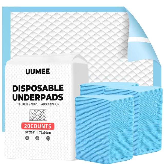Extra Large 36 X 36 in Disposable Bed Pads Adults Incontinence Underpads