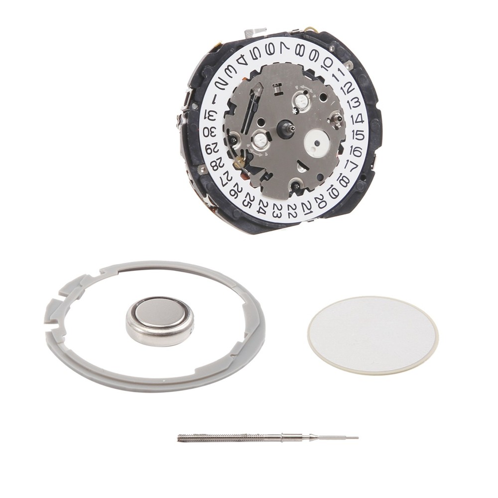 YM62A YM62-3 Replacement Quartz Movement Date 3 Watch Repair Parts 6256 Compatible with 7T62A