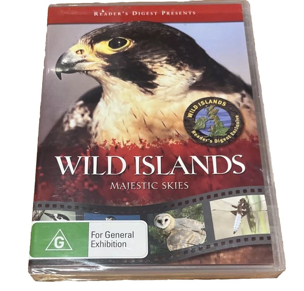 Wild Islands Majestic Skies  DVD All Region Wild Islands Exclusive Brand New