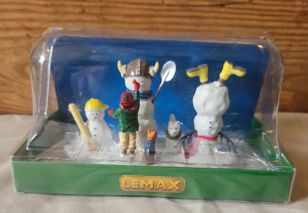 Lemax Snowman Village Christmas Decor Rare Collectible