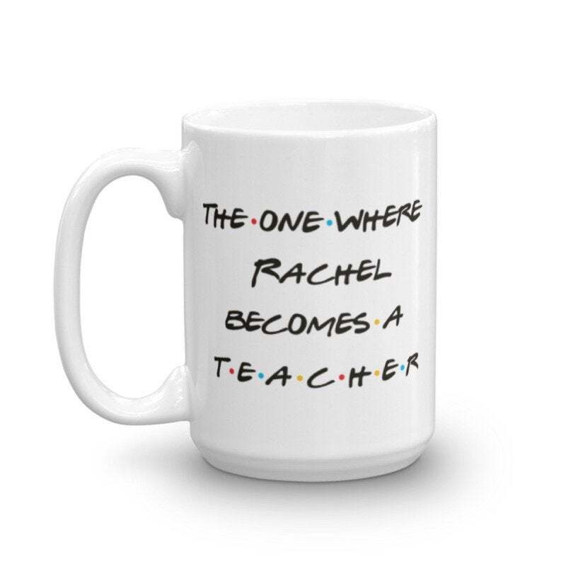Friends New Teacher Gift Personalized Teacher Grad Gift Gift For New Teacher