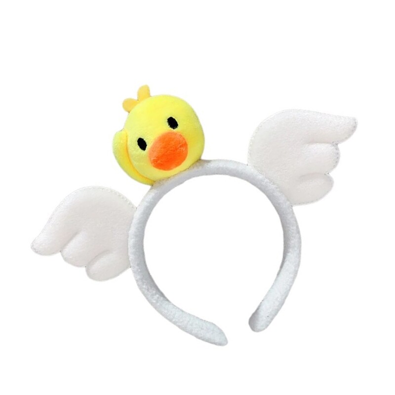 Duckling Wing Headpiece Funny Headbands Adorkable Duck for Easter Festival