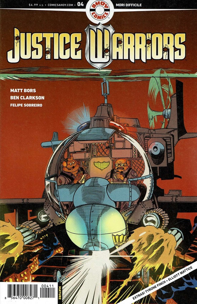 Justice Warriors #4A VF/NM Condition by Ahoy with Combined Shipping