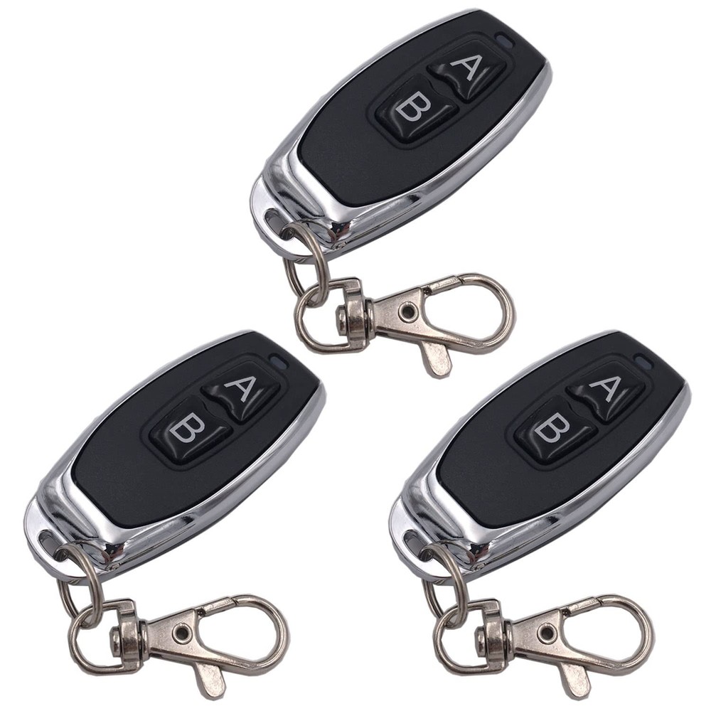 3pcs 1527 Learning Code Remote Control Transmitter Wireless Keyless Entry Car Alarm System Remote