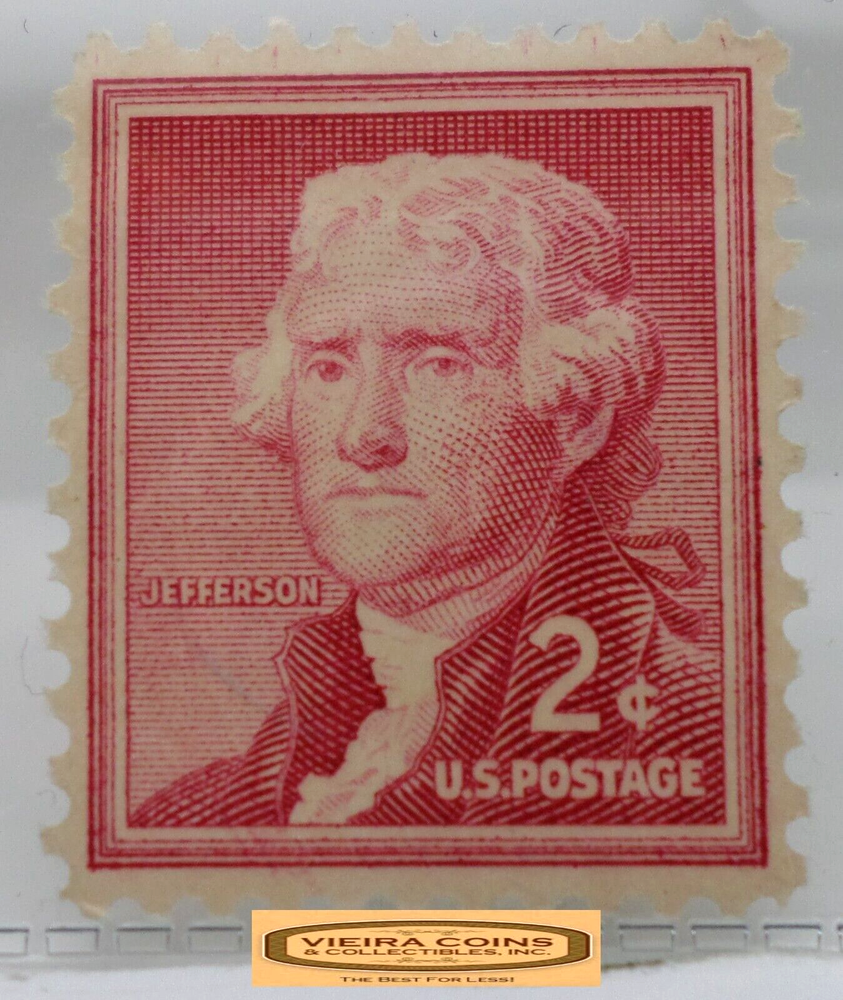 USA Postage Jefferson 2 Cents Stamp - #S41800NQ
