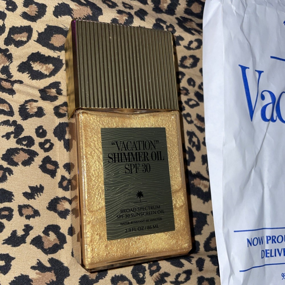 Vacation Shimmer Oil SPF 30 Broad Spectrum Sunscreen Oil 2.9oz