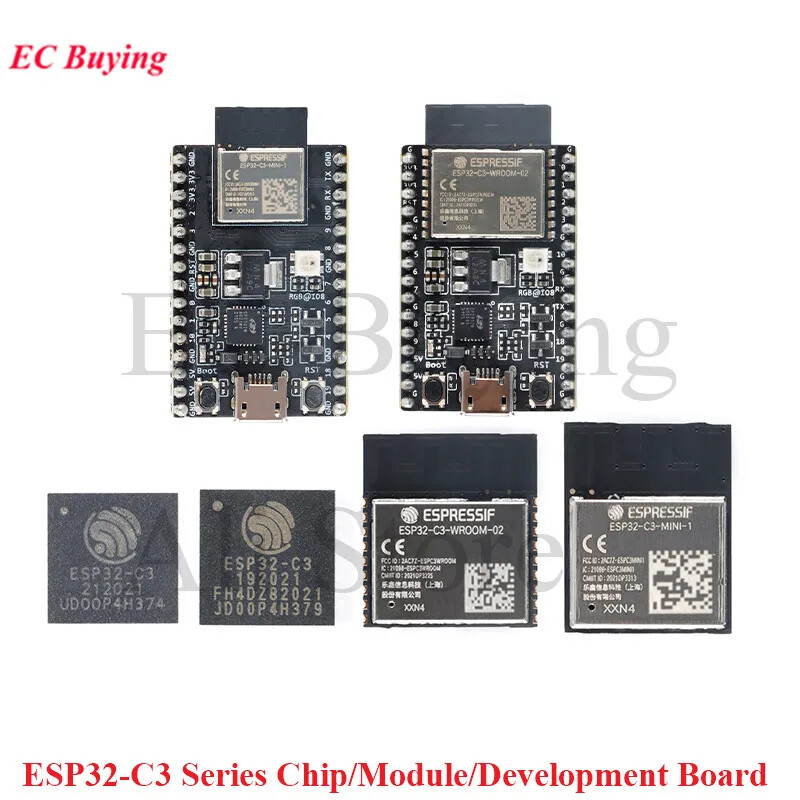 ESP32-C3 WiFi BLE Wireless Development Board ESP32-C3-MINI-1 DevKitM-1