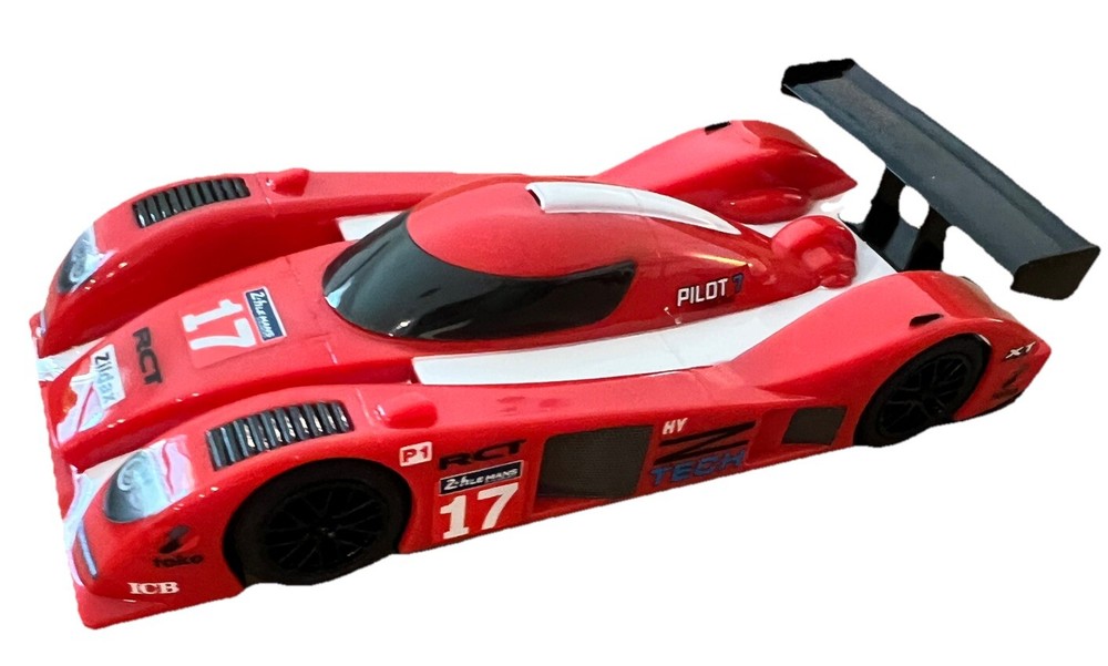 Scalextric 1/32 slot car classic Porsche 962 Red Le Mans Race Car