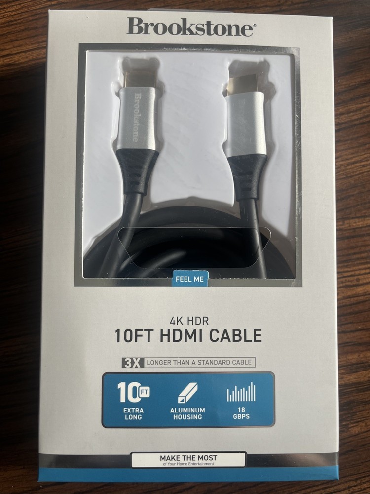 4K Ultra High Speed HDMI Cable 10ft for Stunning Clarity