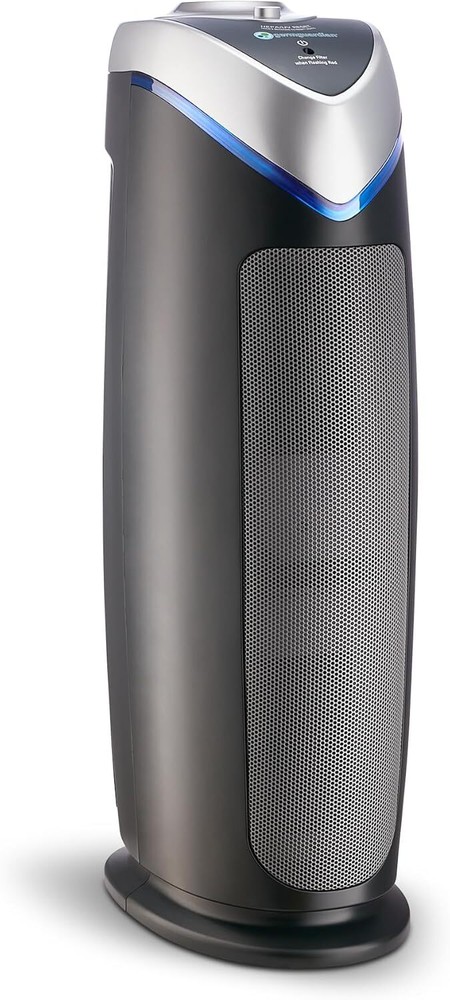 GermGuardian Air Purifier with HEPA 13 Filter, Removes 99.97% of Black