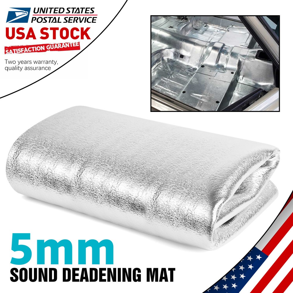 5mm Firewall Sound Deadener Car&Home&Van Heat Shield Insulation Deadening Mat