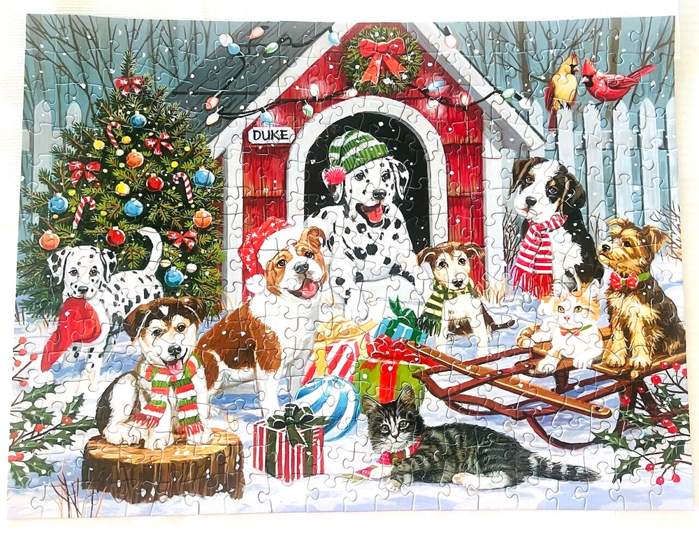 Christmas At Duke's House Bits & Pieces Jigsaw Puzzle 300 Large pcs 18