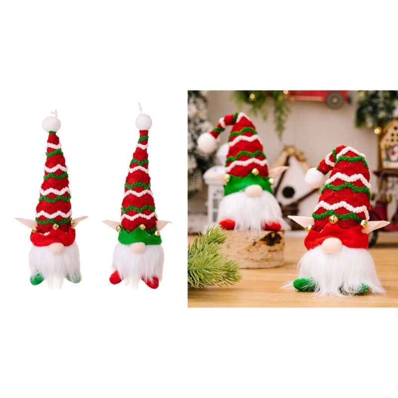 Glowing Christmas Gnomes Festive Decoration for Tree Outdoor and Indoor Decors