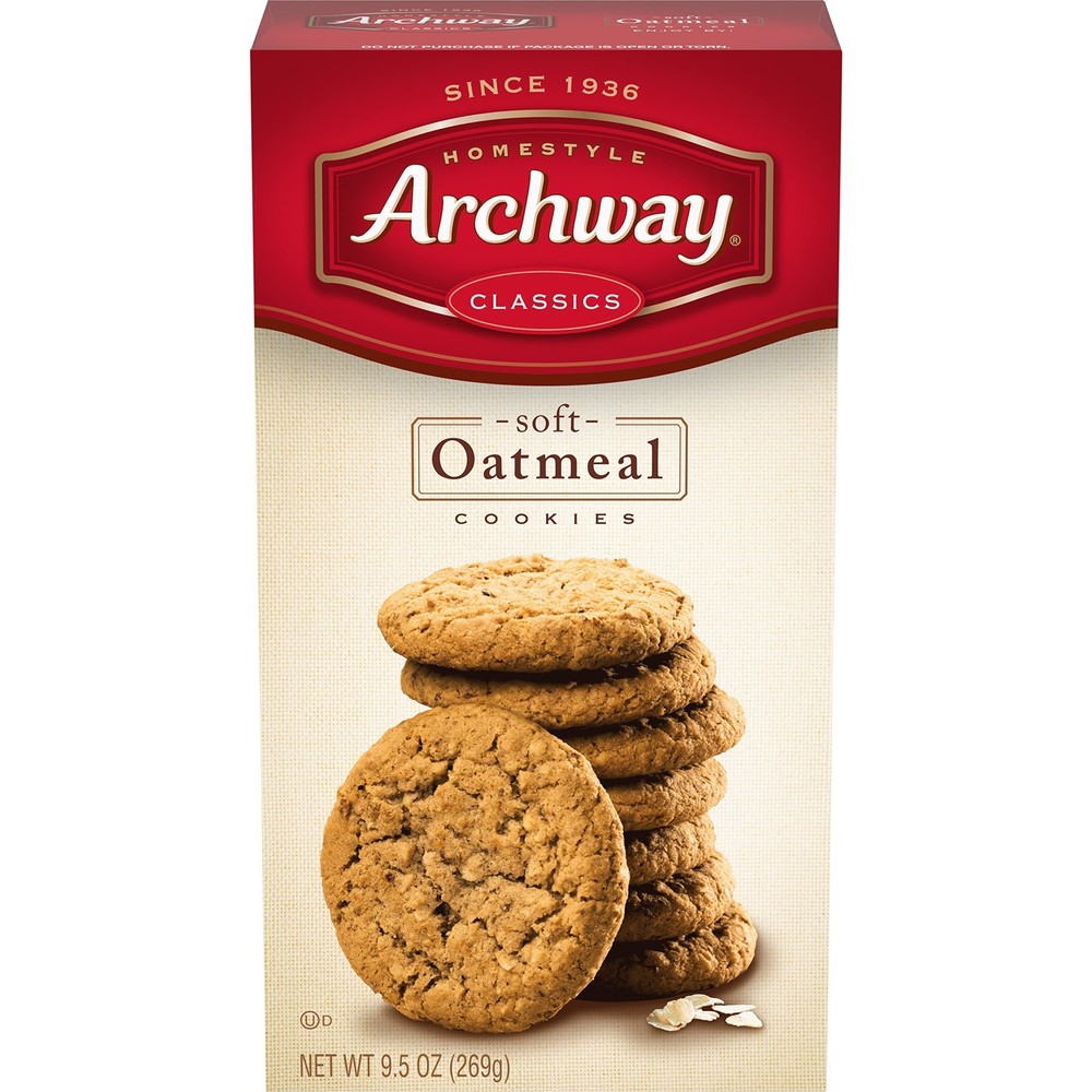 Archway Classic Soft Oatmeal Cookies 9.5 Oz Pack