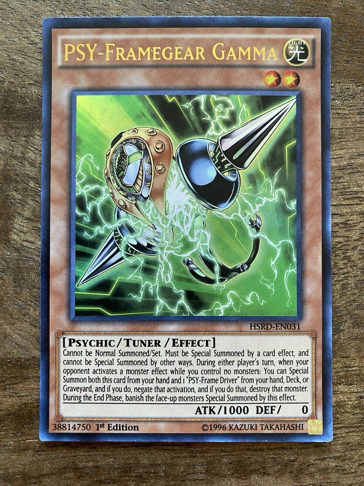 Yu-Gi-Oh! PSY-Framegear Gamma HSRD-EN031 - 1ª Edición - Ultra Raro - VLP
