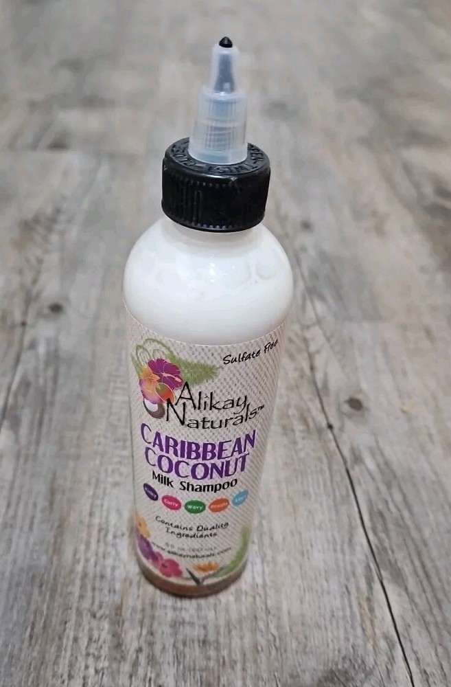 Alikay Naturals Caribbean Coconut Milk Shampoo 8oz for Hydrated Hair-image