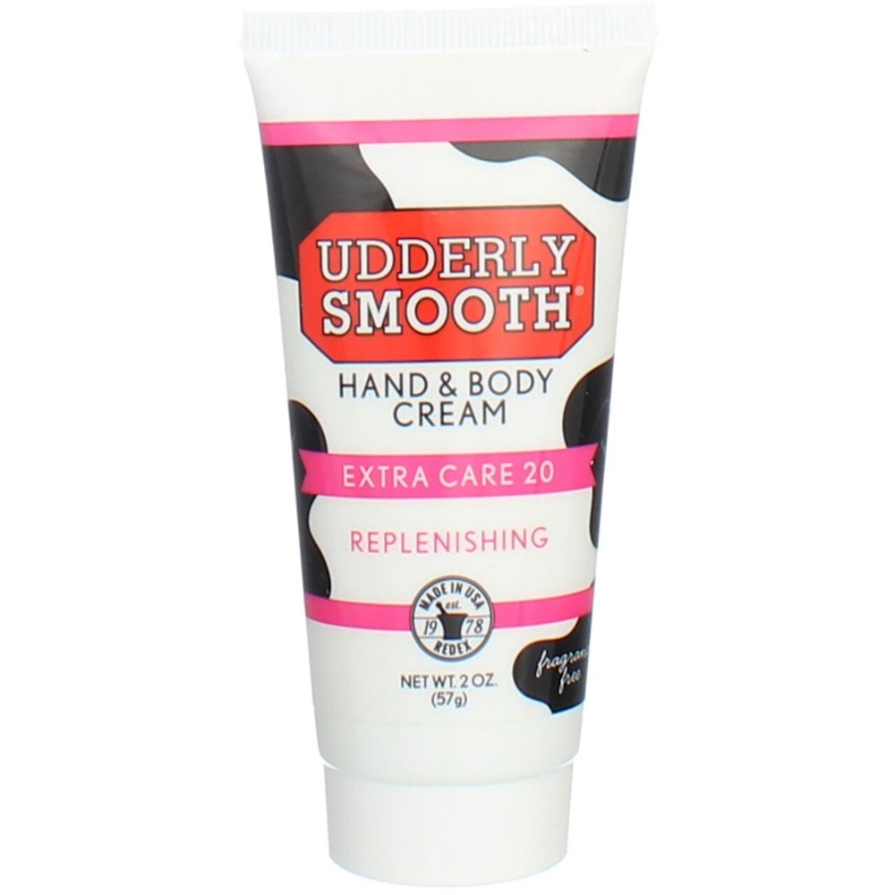 2 Pack Udderly Smooth Extra Care 20 Replenishing Hand & Body Cream, 2 oz