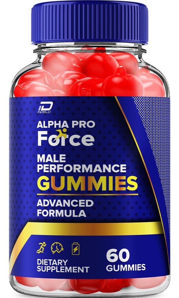 (1 Pack) Alpha Pro Force Gummies for Men – Alpha ProForce Male Performance Gummy