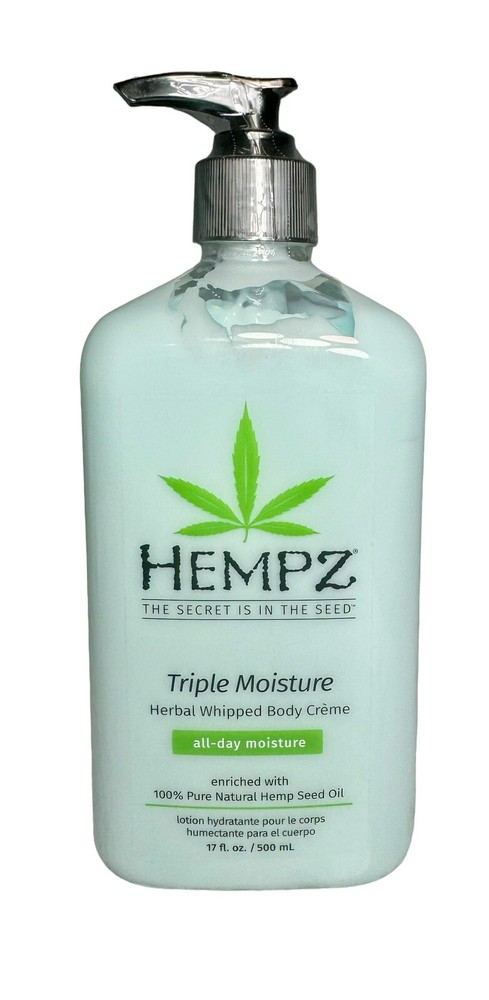 Hempz Triple Moisture Herbal Whipped Body Crème - 17oz Factory Sealed