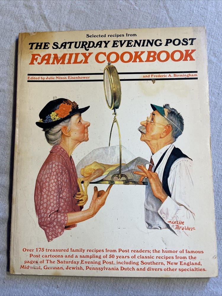 1978 Saturday Evening Post Vintage Family Cookbook with Selected Recipes