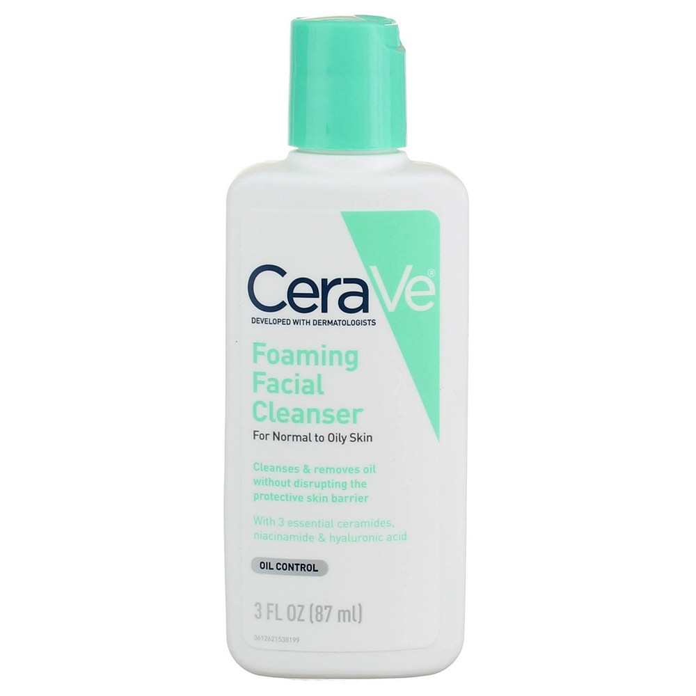 CeraVe Oil Control Foaming Facial Cleanser 3 fl oz