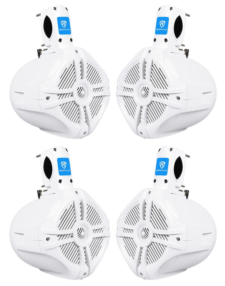 2 Pairs Rockville RWB65W 6.5