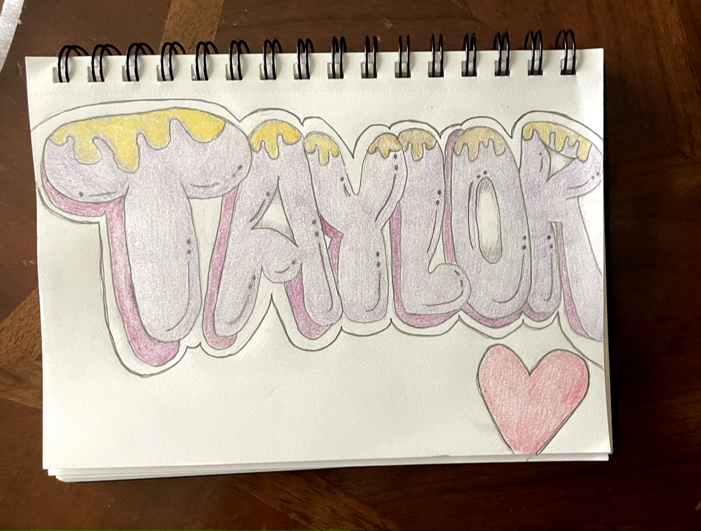 custom artwork, sketching, drawing, girl, nature, freehand, artist, different