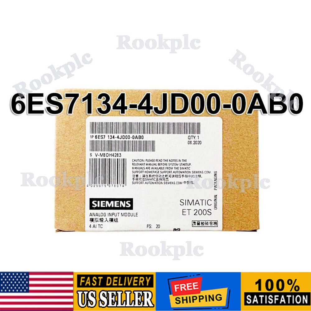 New Siemens 6ES7134-4JD00-0AB0 Electronics module for ET200S 6ES7 134-4JD00-0AB0