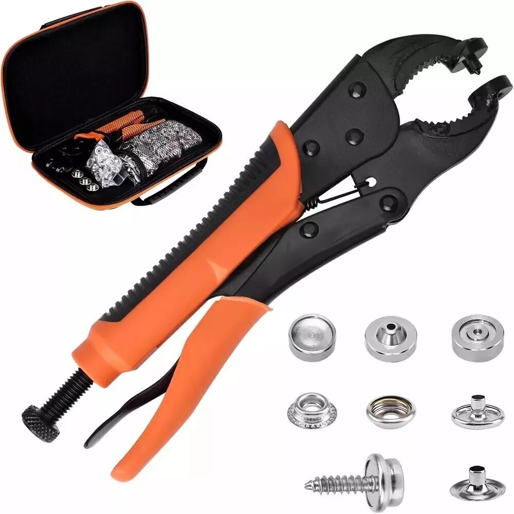 Marine Grade Stainless Steel Canvas Snap Kit for Boat Covers