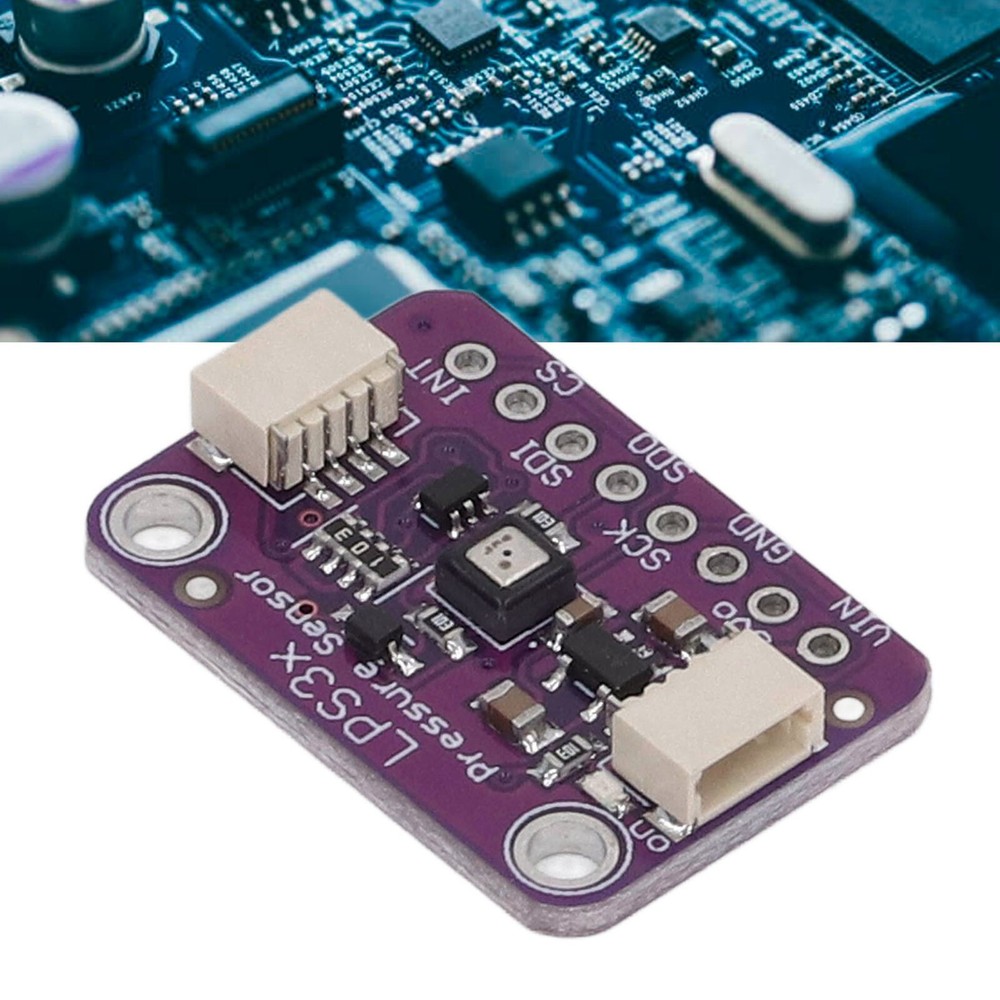 Waterproof 16-Bit Atmospheric Pressure Sensor with Temperature Output