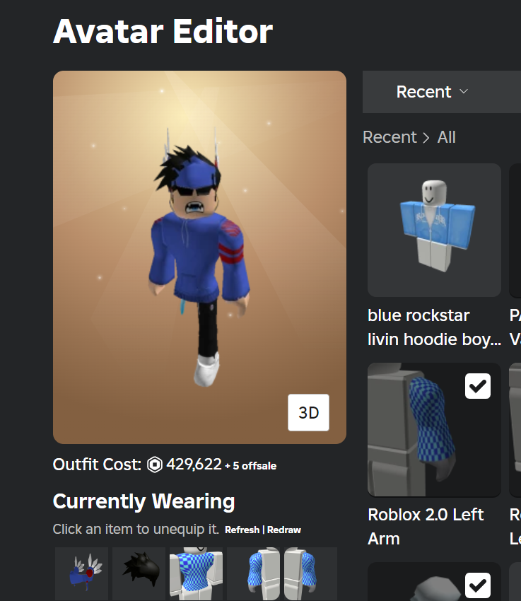 ROBLOX LIMITED BLIZZARD BEAST MODE🔥CHEAP AND FAST ITEM! MESSAGE/BUY NOW! 🔥-image