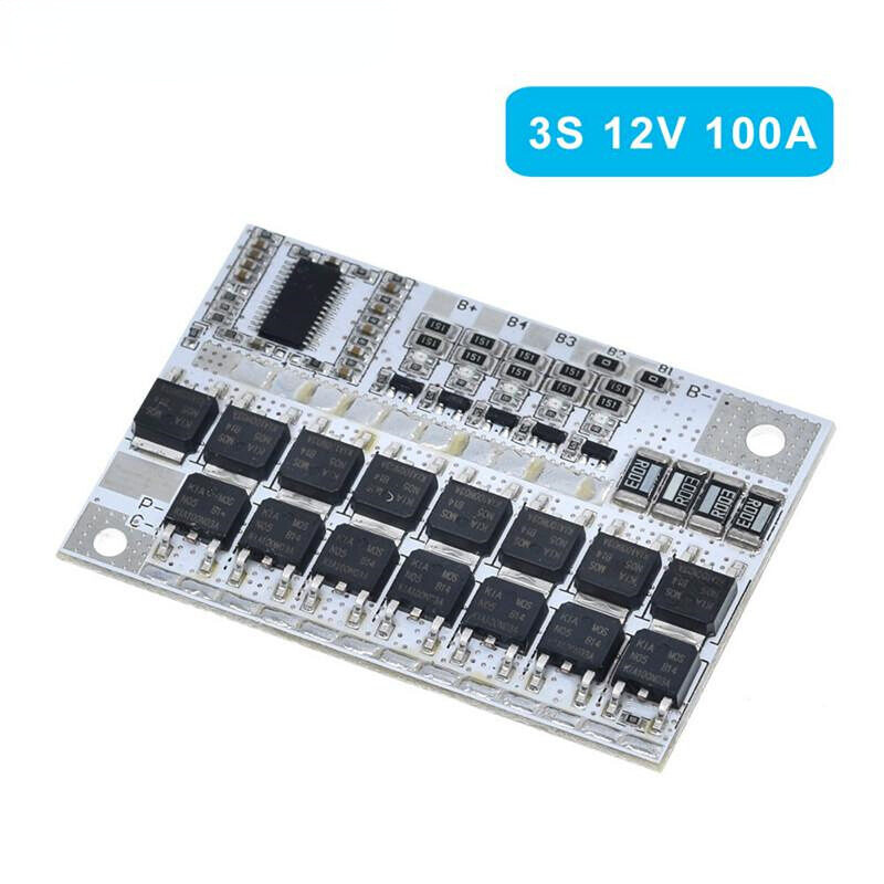 3s/4s/5s Bms 12v 16.8v 21v 3.7v 100a Li-ion Lmo Lithium Battery Charging Module
