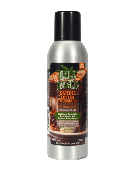 Half Baked - Smoke Odor Exterminator Enzyme Air Freshener 7oz Spray - Buy Now-image