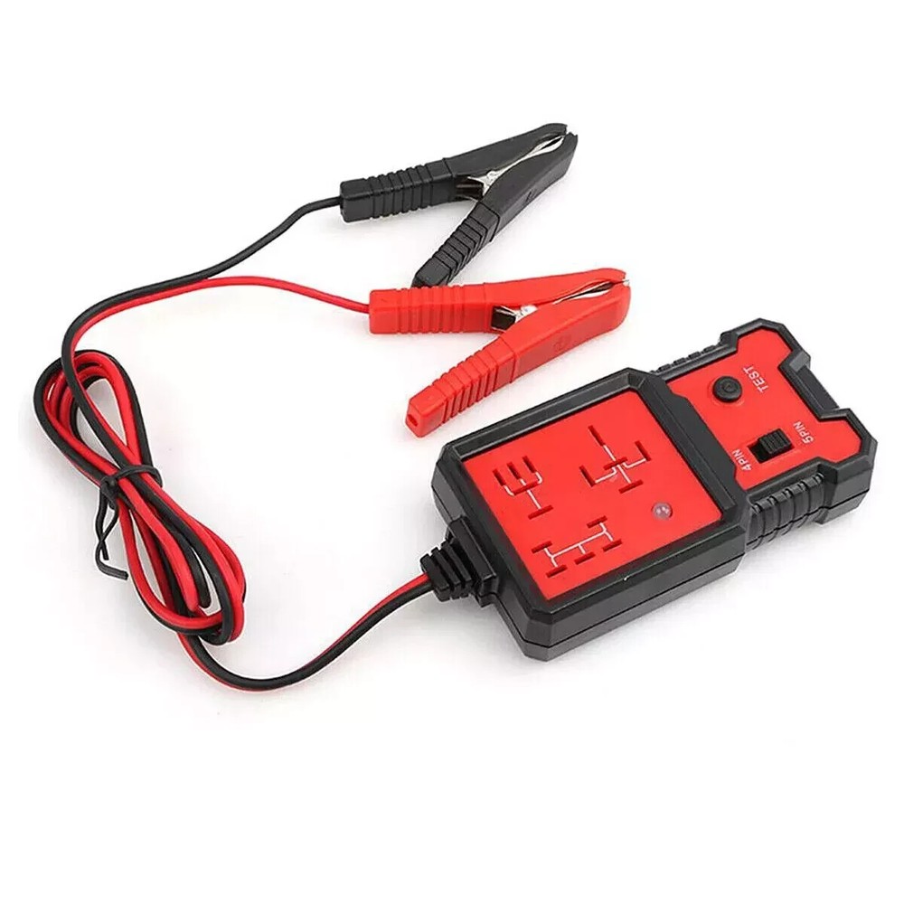 12V Electronic Automotive Relay  Tester Universal For Car Auto Battery Checker