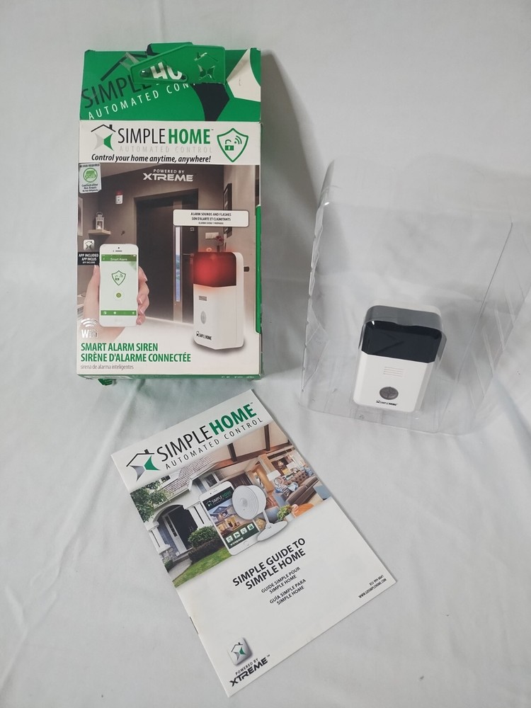 Smart Home Alarm System with Automated Siren Control-image