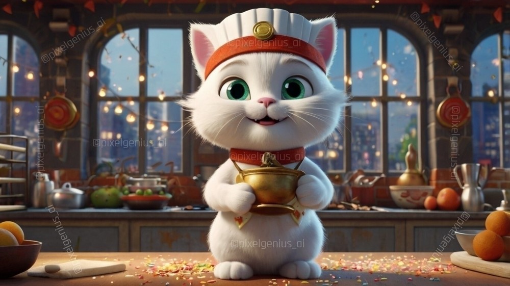 AI Art Digital Wallpaper Background for Desktop-image