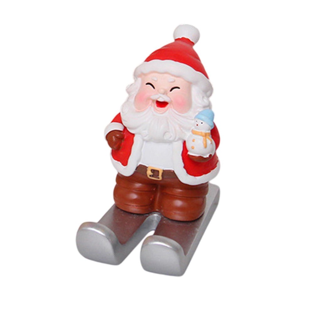 Christmas Phone Stand Santa Claus Display Holder for Living Room