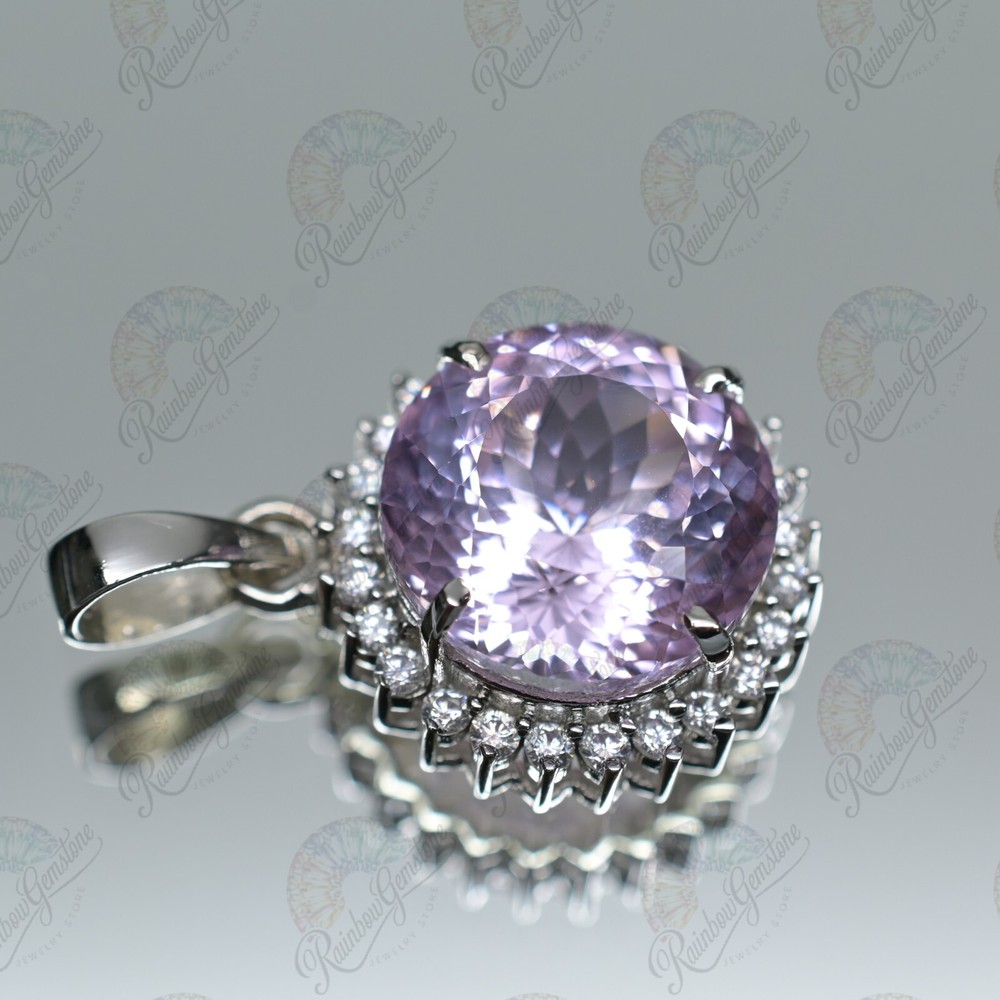 Certified Natural padparadscha Sapphire 19 Ct Gemstone 925 Silver Pendant