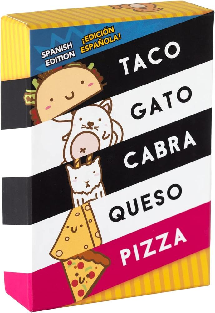Taco Cat Goat Cheese Pizza - Spanish Edition! ¡Taco Gato Cabra Queso Pizza - Edi