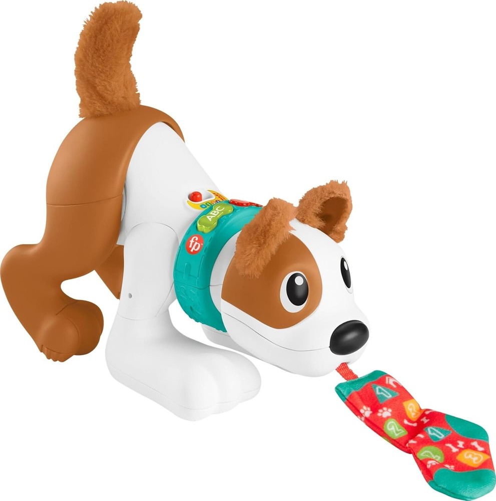 Fisher-Price Smart Stages 123 Crawl w/ Me Puppy Musical Child's Toy, NEW w/o BOX